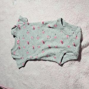 Carters NB Grey And Pink